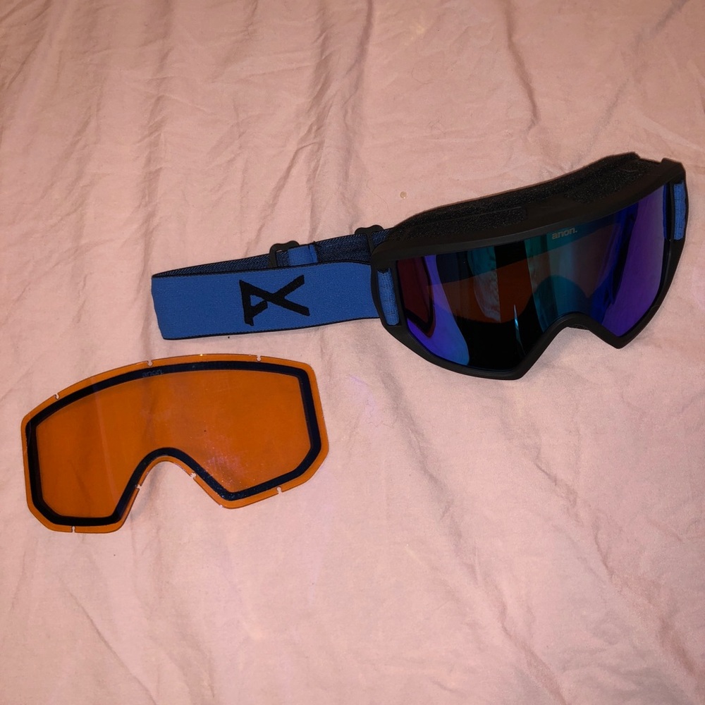 Anon Kids Ski/Snowboard Goggles + MFI Face Mask